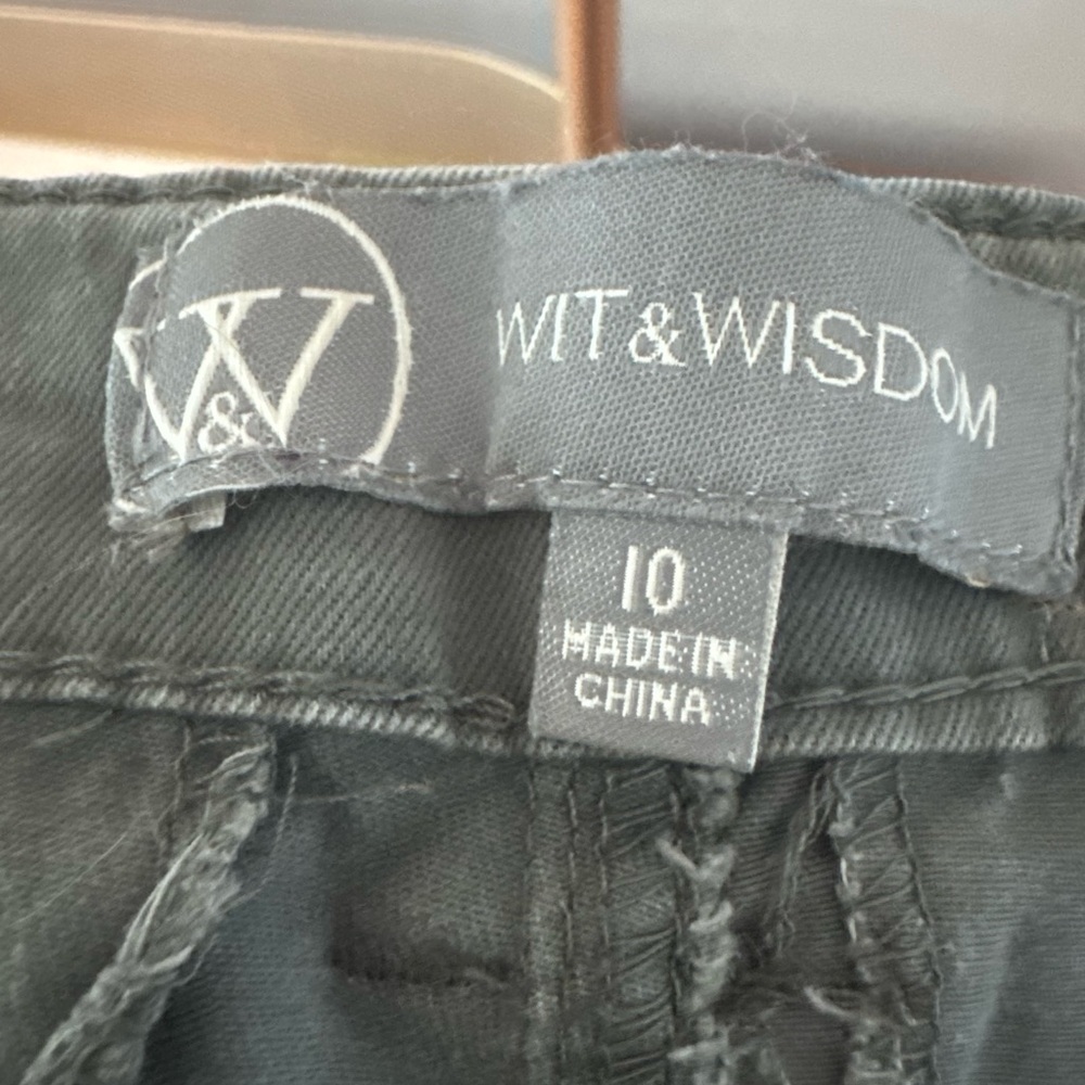 Wit & Wisdom Charcoal Trousers